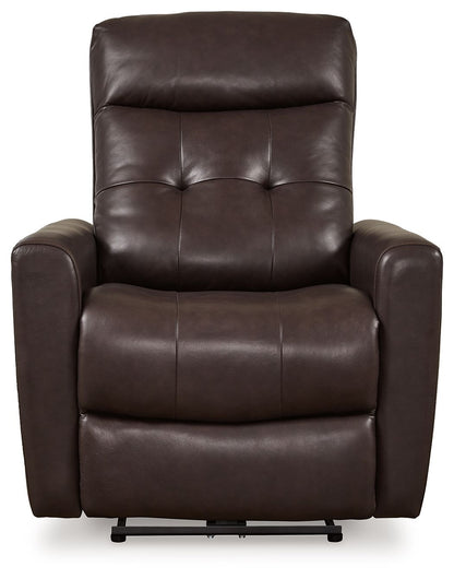 Pisgham - Power Recliner With Adj Headrest