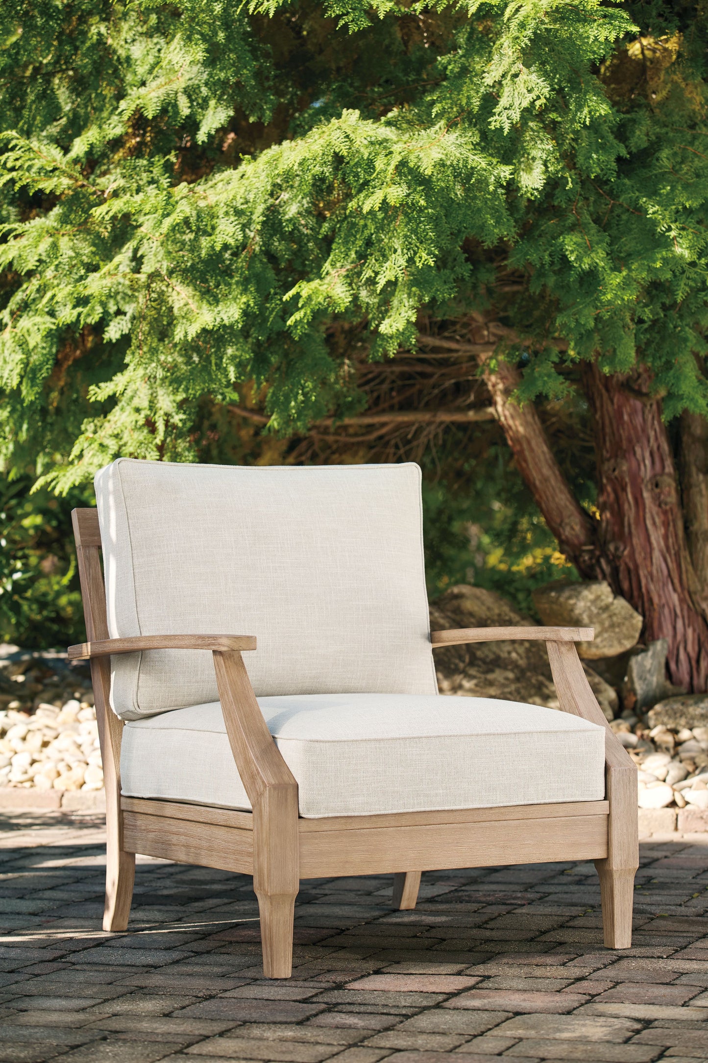 Carter Hall - Beige - Lounge Chair With Cushion