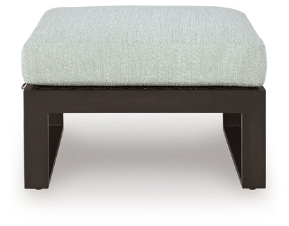 Beachloft - Black / Gray - Ottoman With Cushion