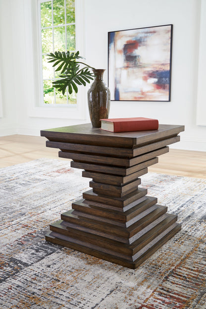 Hannodream - Warm Brown - Square End Table