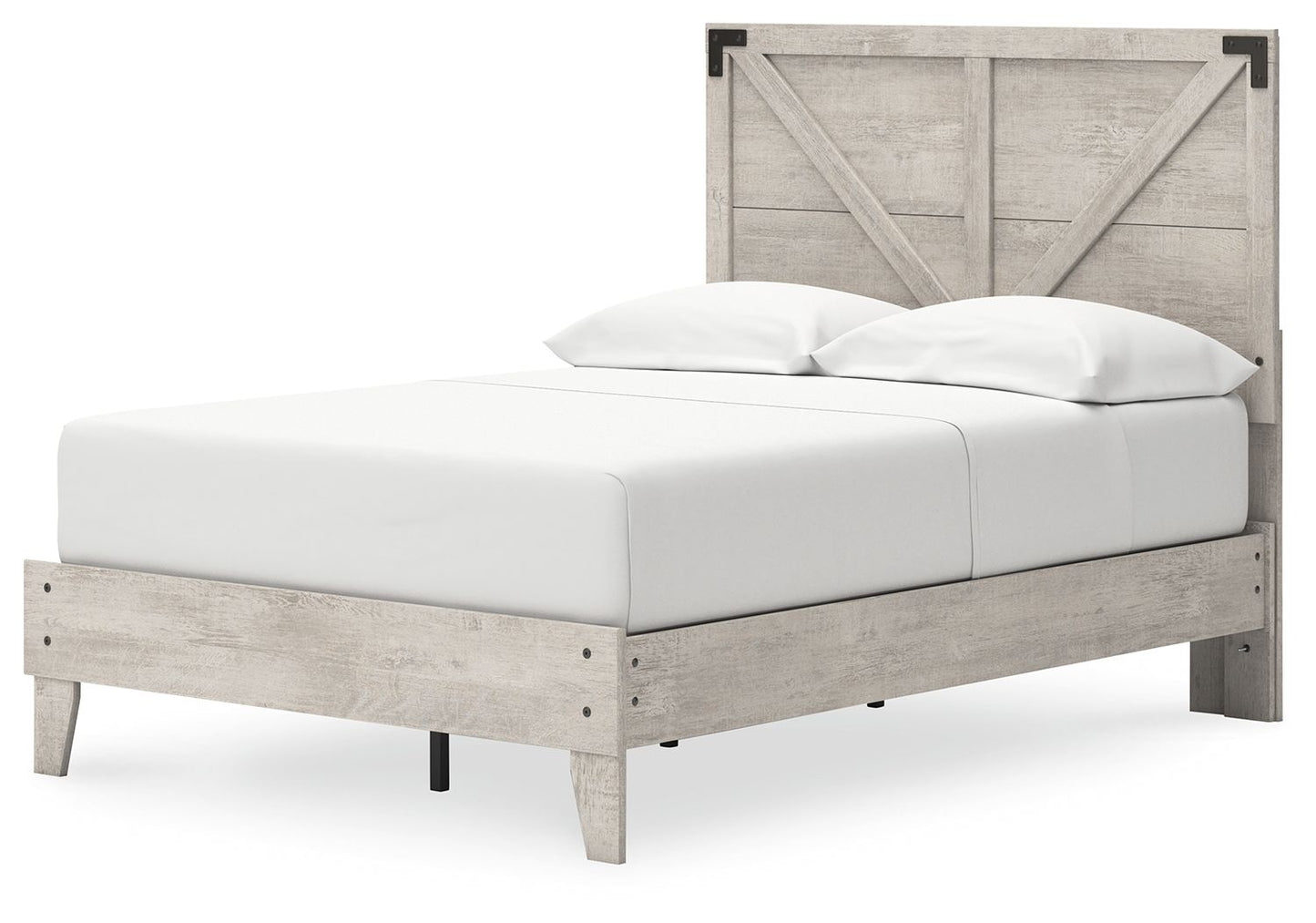 Shawburn - Platform Bed With Crossbuck Panel Headboard