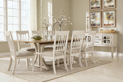 Shaybrock - Rectangular Dining Room Extension Table Set