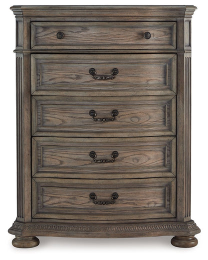 Ardenfield - Light Brown - Five Drawer Chest