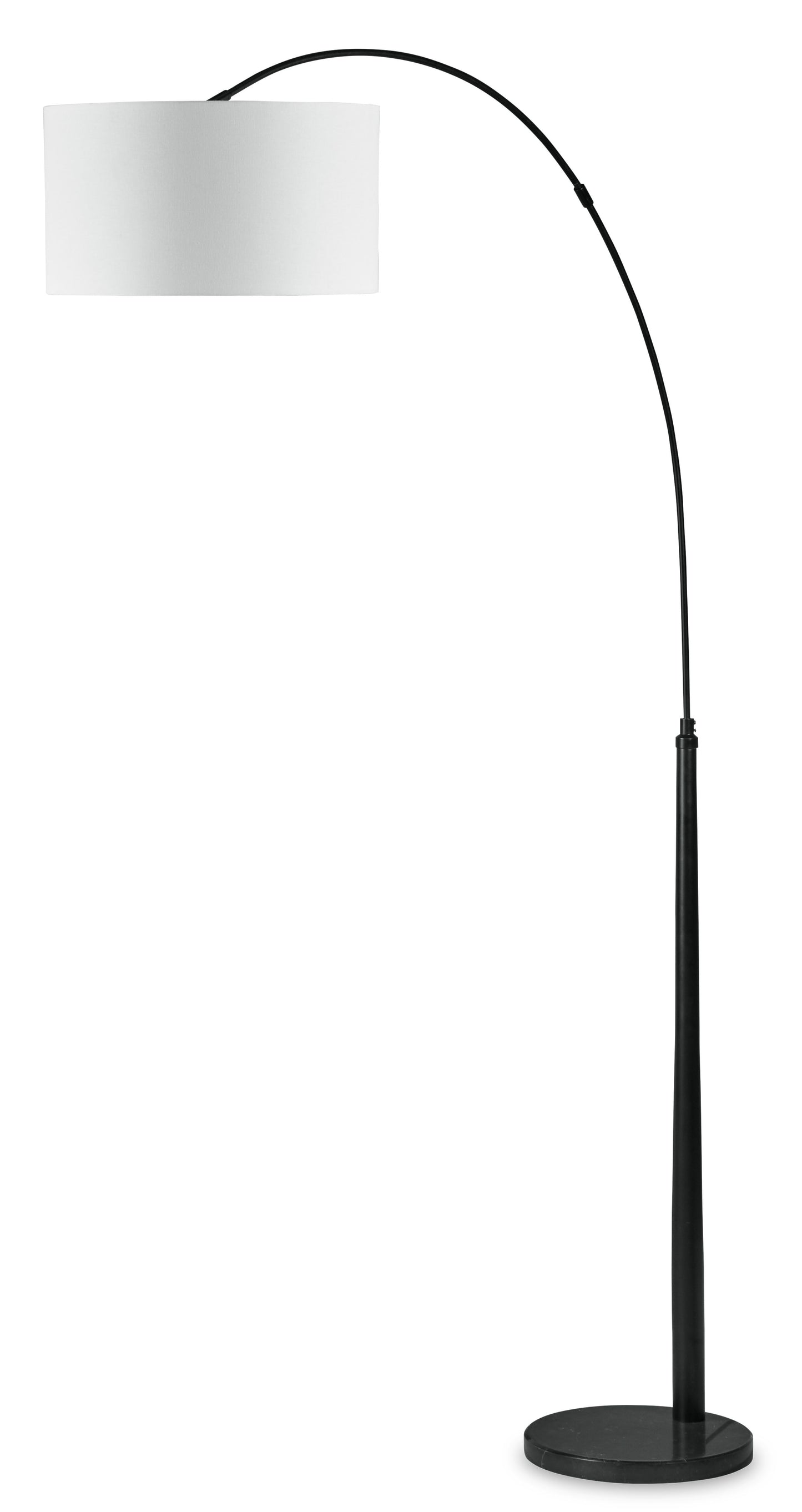 Veergate - Black - Metal Arc Lamp