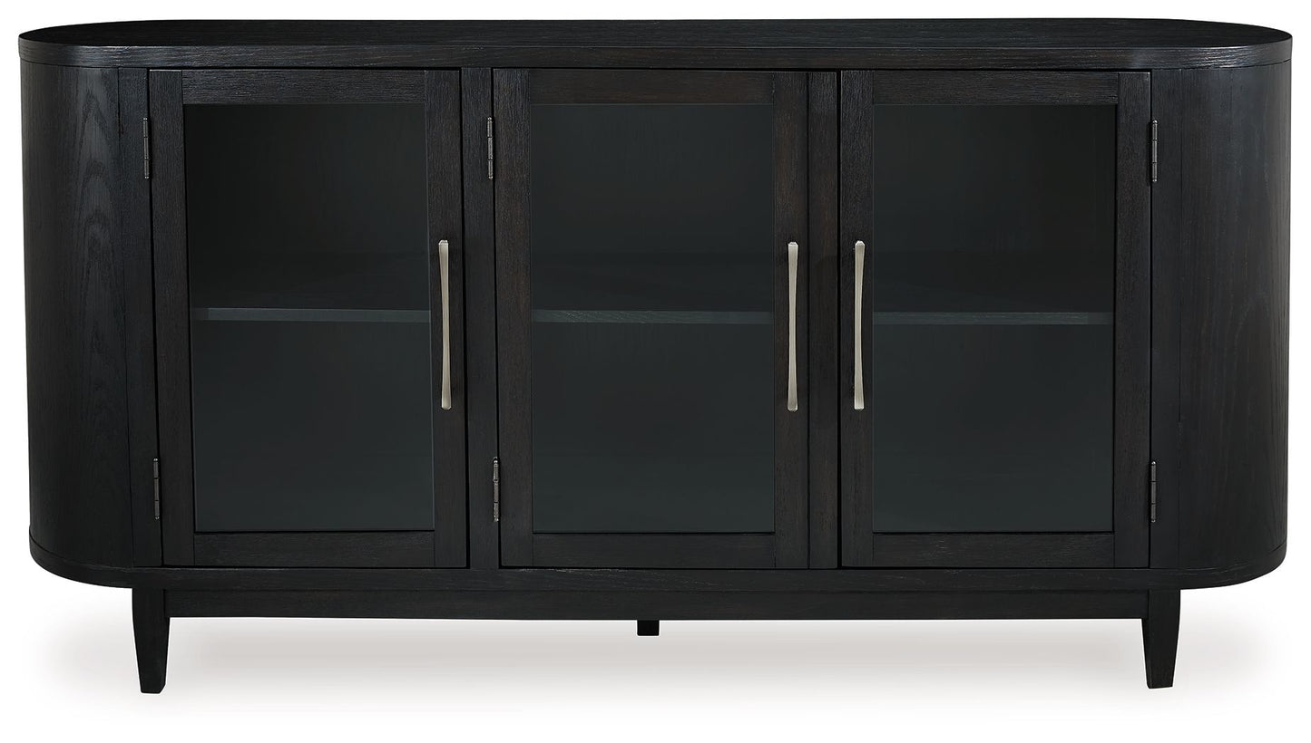 Rowanbeck - Black - Dining Room Server