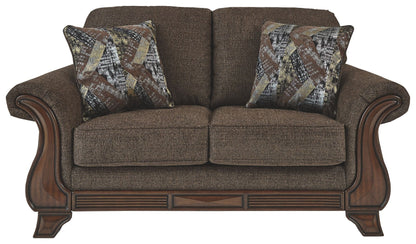 Miltonwood - Teak - Loveseat