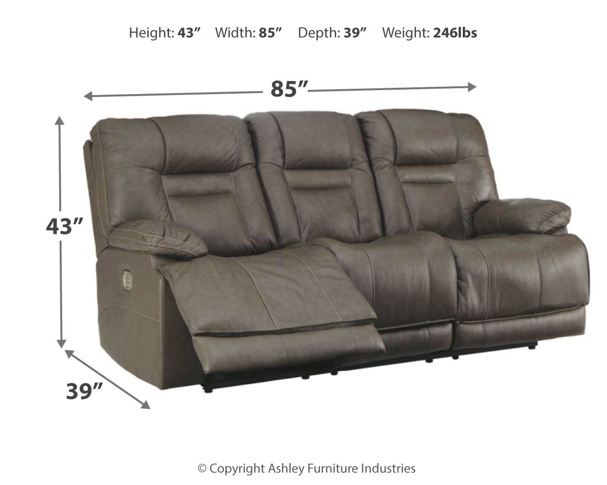 Wurstrow - Power Reclining Living Room Set