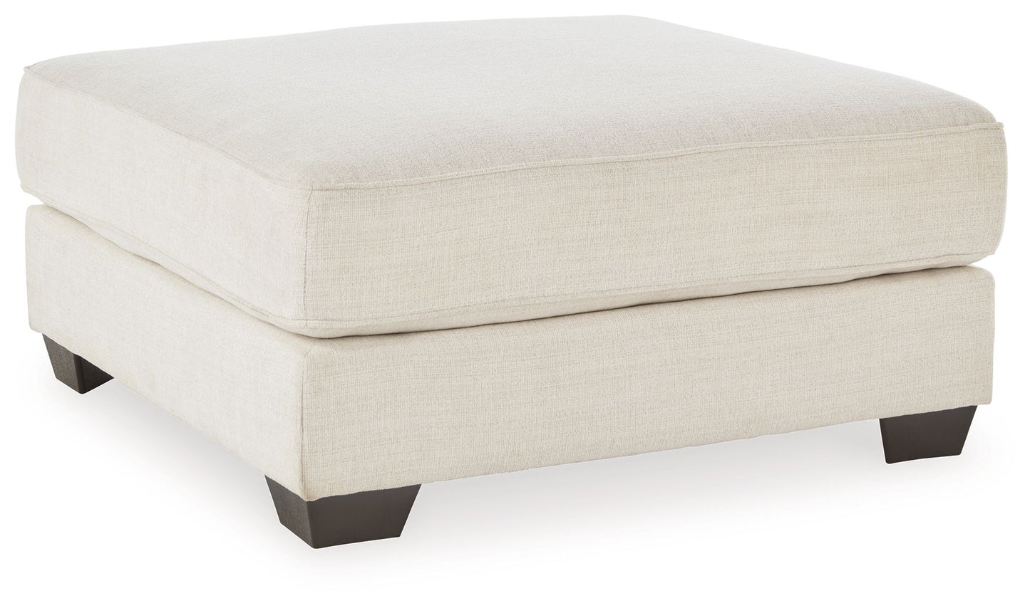 Lerenza - Birch - Oversized Accent Ottoman