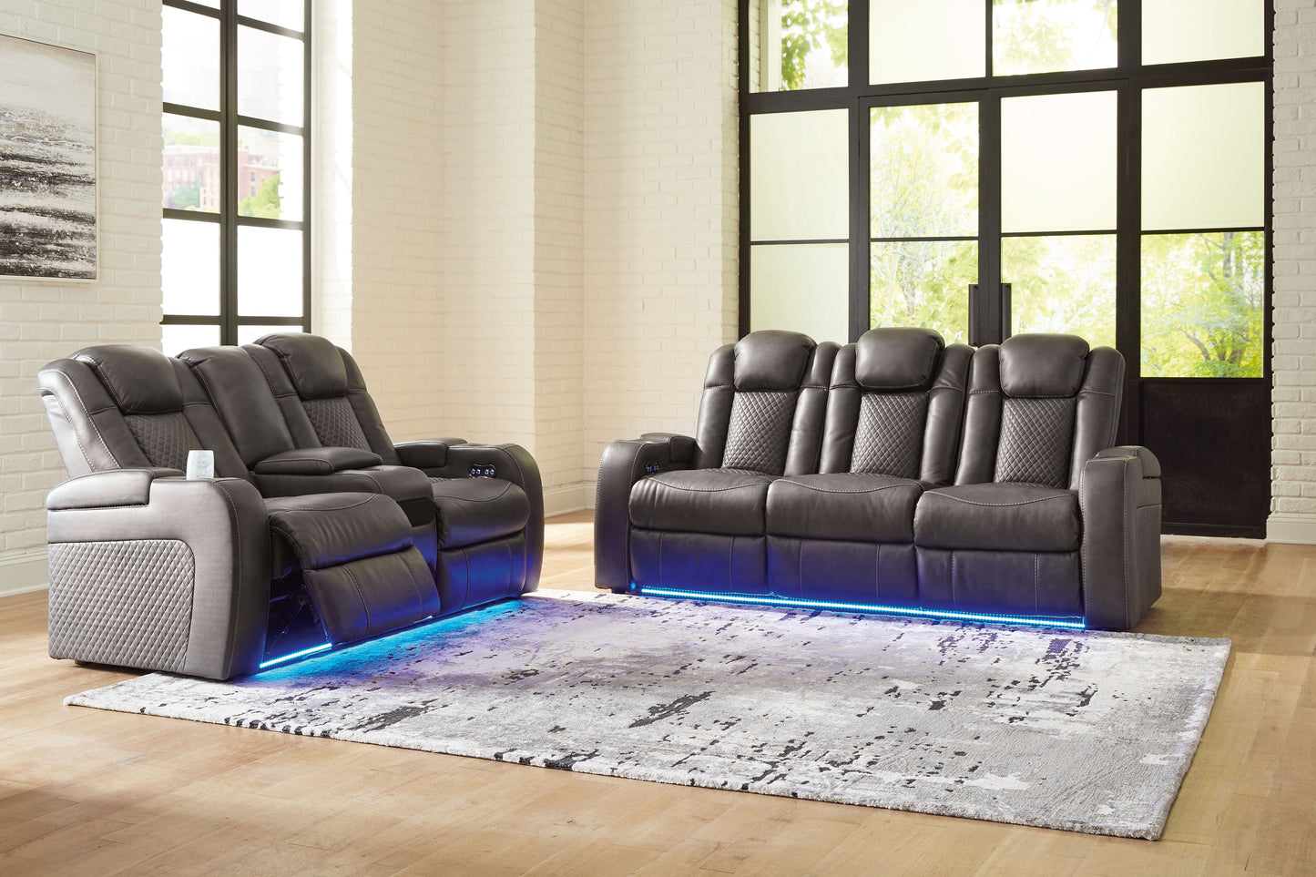 Fyne-dyme - Reclining Living Room Set