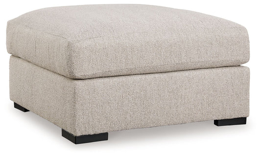 Ballyton - Sand - Oversized Accent Ottoman