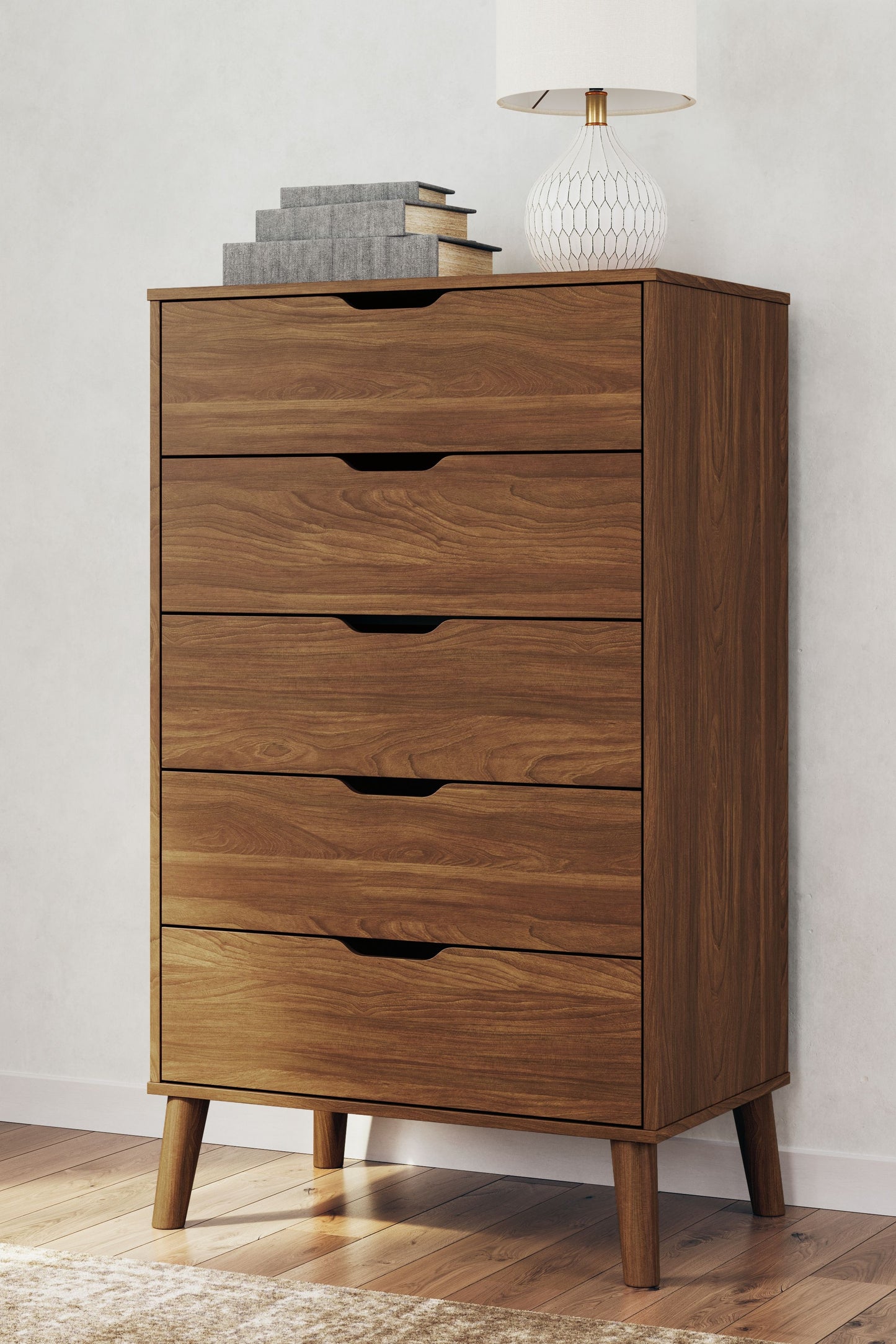 Fordmont - Auburn - Five Drawer Chest